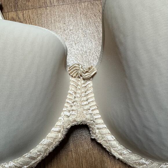 Wacoal Womens Beige Nude La Femme Contour Underwire Bra 853117 Size 32H (5D) - Picture 3 of 8